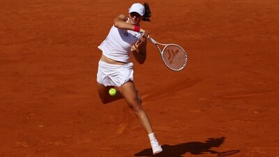 Iga Swiatek won her third French Open title. (REUTERS)