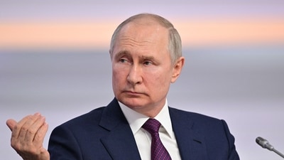 Russian president Vladimir Putin is seen. (Reuters)