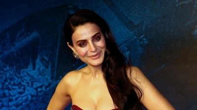 Ameesha Patel poses for a picture. The Anil Sharma-directed romantic-action drama set during the Partition of India and starring Ameesha, created history at the box office when it was released in 2001. (Sunil Khandare) Ameesha Patel poses for a picture. The Anil Sharma-directed romantic-action drama set during the Partition of India and starring Ameesha, created history at the box office when it was released in 2001. (Sunil Khandare)