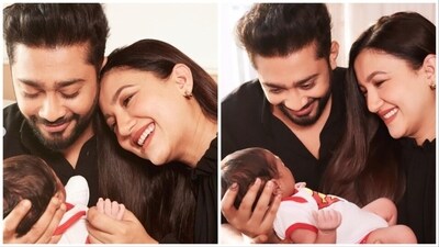 Gauahar Khan and Zaid Darbar became parents recently. Gauahar Khan and Zaid Darbar became parents recently.