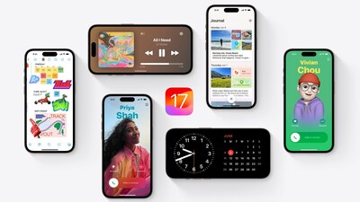 Apple announced iOS 17 at WWDC 2023 event. (Apple) Apple announced iOS 17 at WWDC 2023 event. (Apple)