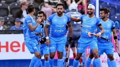 Indian hockey team in action during FIH Pro League (FIH) Indian hockey team in action during FIH Pro League (FIH)