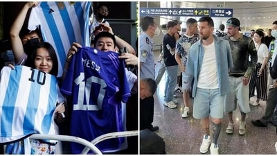 This is Messi's seventh visit to China This is Messi's seventh visit to China