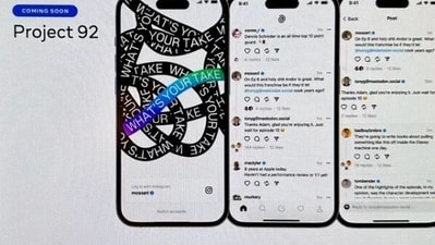 A screenshot of the preview of Instagram's new app which will compete with Twitter. (The Verge)