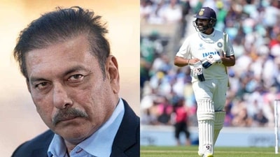 Ravi Shastri (left) was not happy with the performance of India's top-order line-up in the WTC Final against Australia Ravi Shastri (left) was not happy with the performance of India's top-order line-up in the WTC Final against Australia