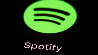 The Spotify app on an iPad is pictured. (AP) The Spotify app on an iPad is pictured. (AP)