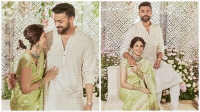 Varun Tej and Lavanya Tripathi are engaged now. Varun Tej and Lavanya Tripathi are engaged now.