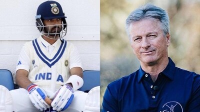 Ajinkya Rahane; Steve Waugh Ajinkya Rahane; Steve Waugh