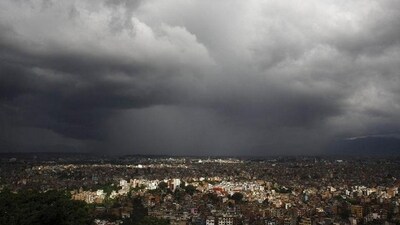 The India Meteorological Department on Sunday said that the extremely severe cyclonic storm Biparjoy moved north-northeastwards with a speed of eight kilometres per hour during the past six hours. (Representative Image ) The India Meteorological Department on Sunday said that the extremely severe cyclonic storm Biparjoy moved north-northeastwards with a speed of eight kilometres per hour during the past six hours. (Representative Image )