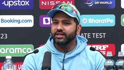 India captain Rohit Sharma addresses a press conference (ANI) India captain Rohit Sharma addresses a press conference (ANI)