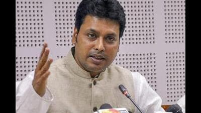 Haryana BJP in-charge and former Tripura CM Biplab Deb (File photo)