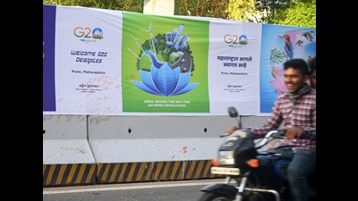 The action was taken by officials of the solid waste management department during the past four days as Pune braces for Palkhi celebrations and G 20 summit (HT PHOTO)