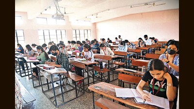 The state higher education administration intends to implement 50- 50 criteria for state CET courses beginning with the following academic year. (HT FILE PHOTO) The state higher education administration intends to implement 50- 50 criteria for state CET courses beginning with the following academic year. (HT FILE PHOTO)