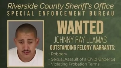 Johnny Ray Llamas was gun down by cops. (Image Credit: Facebook/Riverside County Sheriff's Office) Johnny Ray Llamas was gun down by cops. (Image Credit: Facebook/Riverside County Sheriff's Office)