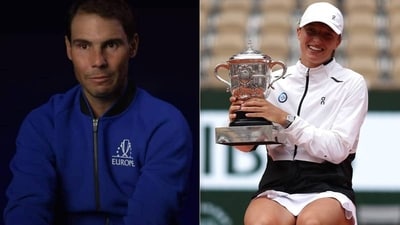 Rafael Nadal shares a priceless post on Iga Swiatek after her 3rd French Open haul Rafael Nadal shares a priceless post on Iga Swiatek after her 3rd French Open haul