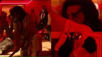 Ranbir Kapoor in stills from Animal pre-teaser. Ranbir Kapoor in stills from Animal pre-teaser.