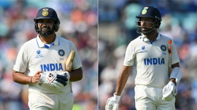 Rohit Sharma; Cheteshwar Pujara (AFP/AP) Rohit Sharma; Cheteshwar Pujara (AFP/AP)