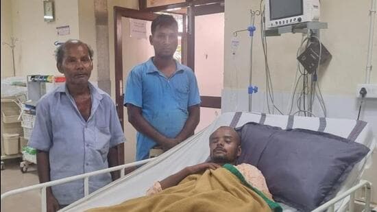 Dulal Majumder’s family did not have any information about the train accident till Tuesday, until the local police approached them. (HT Photo)