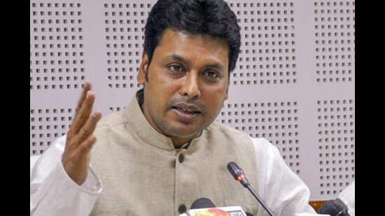 Haryana BJP in-charge and former Tripura CM Biplab Deb (File photo)
