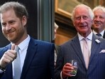 Prince Harry and King Charles. Prince Harry and King Charles.