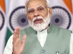 Prime Minister Narendra Modi addresses the Development Ministers Meeting of G-20 that is being held in Varanasi via video message, from New Delhi, Monday, June 12, 2023. Prime Minister Narendra Modi addresses the Development Ministers Meeting of G-20 that is being held in Varanasi via video message, from New Delhi, Monday, June 12, 2023.