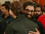 Allu Arjun and Hrithik Roshan at Madhu Mantena and Ira Trivedis' reception. Allu Arjun and Hrithik Roshan at Madhu Mantena and Ira Trivedis' reception.