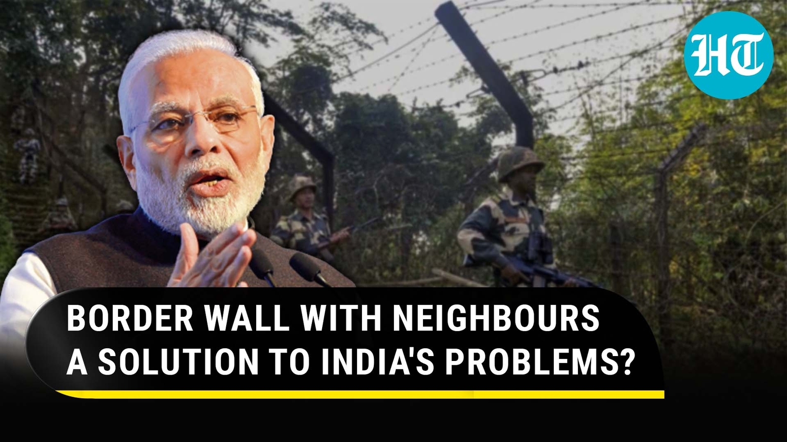 India To Build Wall On Border With China, Pak? Modi Govt Reveals Stand ...