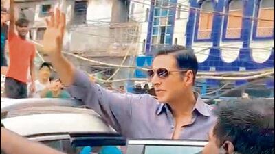 At the moment, Akshay Kumar and Ananya Panday are shooting their upcoming project — C Sankaran Nair biopic in the national capital At the moment, Akshay Kumar and Ananya Panday are shooting their upcoming project — C Sankaran Nair biopic in the national capital