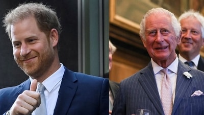 Prince Harry and King Charles ((Photo by ADRIAN DENNIS / POOL / AFP, REUTERS/Toby Melville) Prince Harry and King Charles ((Photo by ADRIAN DENNIS / POOL / AFP, REUTERS/Toby Melville)