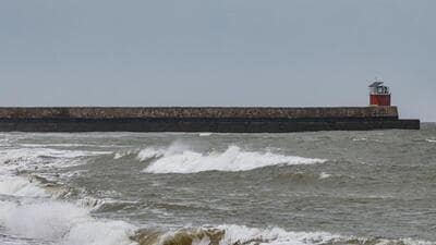Cyclone Biparjoy is now over eastcentral Arabian Sea and expected to cross Saurashtra, Kutch and adjoining Pakistan coasts. (PTI photo) Cyclone Biparjoy is now over eastcentral Arabian Sea and expected to cross Saurashtra, Kutch and adjoining Pakistan coasts. (PTI photo)