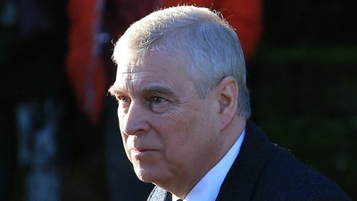 Britain's Prince Andrew, Duke of York. (AFP)