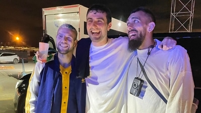 Aitor Ruibal and Borja Iglesias received homophobic insults. (Twitter) Aitor Ruibal and Borja Iglesias received homophobic insults. (Twitter)