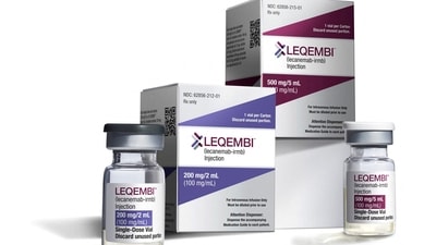 FILE PHOTO: The Alzheimer's drug LEQEMBI is seen in this undated handout image obtained by Reuters on January 20, 2023. Eisai/Handout via REUTERS THIS IMAGE HAS BEEN SUPPLIED BY A THIRD PARTY. MANDATORY CREDIT/File Photo (via REUTERS)
