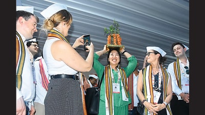 Maharashtra government had made arrangements for the G20 delegates to witness the annual pilgrimage. (HT PHOTO) Maharashtra government had made arrangements for the G20 delegates to witness the annual pilgrimage. (HT PHOTO)