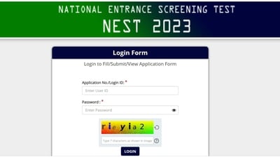 NEST 2023 admit cards out on nestexam.in, direct link here NEST 2023 admit cards out on nestexam.in, direct link here