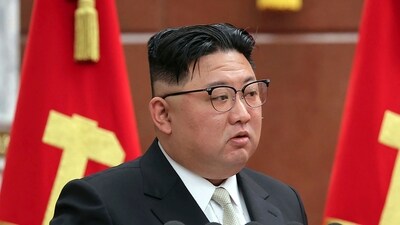 North Korean leader Kim Jong Un. (AP)