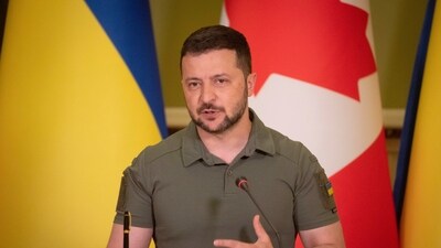 Ukrainian President Volodymyr Zelenskyy. (AP) Ukrainian President Volodymyr Zelenskyy. (AP)