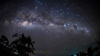 the Milky Way galaxy star cluster. (AFP)