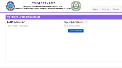 TS EdCET result 2023 announced on edcet.tsche.ac.in, direct link TS EdCET result 2023 announced on edcet.tsche.ac.in, direct link