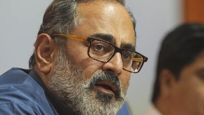 Union minister Rajeev Chandrasekhar. (PTI) Union minister Rajeev Chandrasekhar. (PTI)