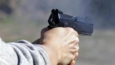 The family was in the garden of their home in the village of Saint-Herbot near Quimper in Brittany on Saturday night when their neighbour appeared with a firearm, according to the initial investigation. (File photo for representation)