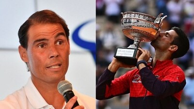 Rafael Nadal hailed Novak Djokovic. Rafael Nadal hailed Novak Djokovic.