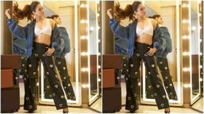 To uplift our Monday spirits, the actress pleasantly surprised her fans on Instagram with a series of photos, captioned, "She woke up and chose sass." (Instagram/@tamannaahspeaks) To uplift our Monday spirits, the actress pleasantly surprised her fans on Instagram with a series of photos, captioned, "She woke up and chose sass." (Instagram/@tamannaahspeaks)