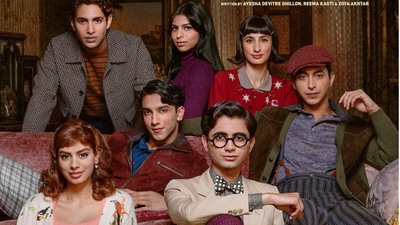 Suhana Khan, Khushi Kapoor, Agastya Nanda star in a fresh poster for The Archies.
