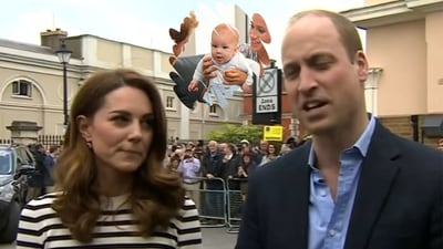 In a shocking twist to the ongoing saga of royal drama, a video capturing Prince William's comment about his brother, Prince Harry, after the birth of Prince Archie in 2019, has resurfaced. In a shocking twist to the ongoing saga of royal drama, a video capturing Prince William's comment about his brother, Prince Harry, after the birth of Prince Archie in 2019, has resurfaced.