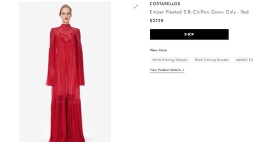The dress Sonam Kapoor wore for her birthday party. (editorialist.com) The dress Sonam Kapoor wore for her birthday party. (editorialist.com)