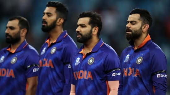 Indian players Virat Kohli, Rohit Sharma, KL Rahul and Mohammed Shami (ANI/File Photo)