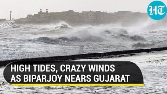 Gujarat: High Tides, Strong Winds, Red Alert as Biparjoy Nears I All Updates