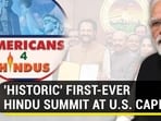 'HISTORIC' FIRST-EVER HINDU SUMMIT AT U.S. CAPITOL