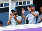 England head coach Brendon McCullum and coach Paul Collingwood